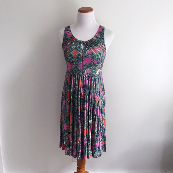 Anthropologie | Lilka | Paisley Jersey Dress - Picture 4 of 7